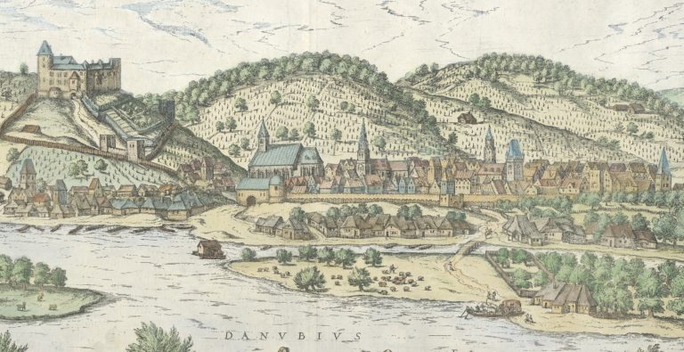 Bratislava od západu (cca. 1820)