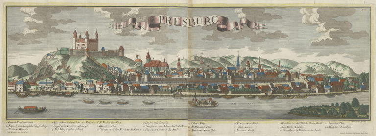 Bratislava od juhu (1760)