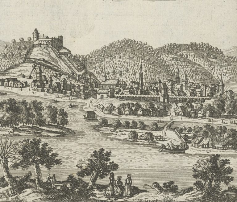 Bratislava od juhu (cca. 1621)